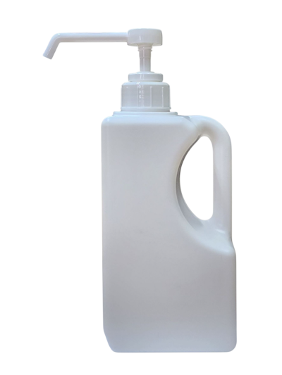 แกลลอน 1000ml. มินิมอล ฝาปั้ม สีขาว