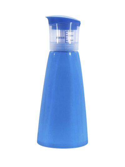 ขวด PET 500ml. บีบตวง สีใส / ฟ้า / ม่วง