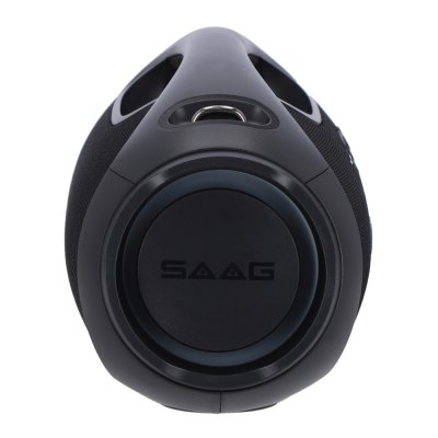 SAAG ลำโพง Bluetooth Speaker ลำโพงเชื่อมต่อไร้สาย STORM (ES244A) BLACK/ประกัน 1 ปี