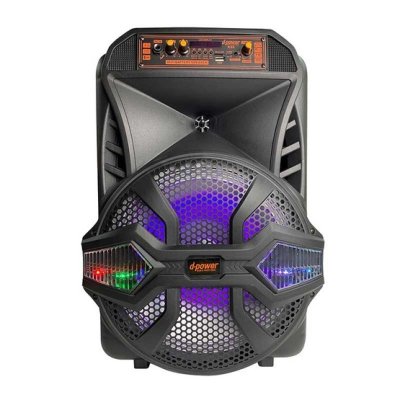 D-power รุ่น K80 Speaker Bluetooth ลำโพงบลูทูธ/12นิ้ว/RGB/รับประกัน12เดือน