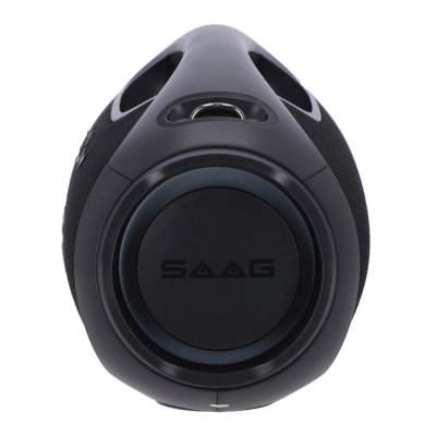 SAAG ลำโพง Bluetooth Speaker ลำโพงเชื่อมต่อไร้สาย STORM (ES244A) BLACK/ประกัน 1 ปี