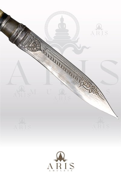 มีดปากกาเนื้องา พ่อกัน วัดเขาแก้ว