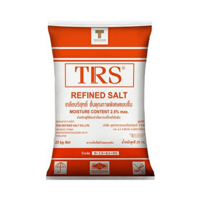 เกลือบริสุทธิ์ TRS (สำหรับล้างเรซิ่น) ขนาดบรรจุ 25-50 กก.