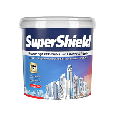 Supershield (Semi-Gloss) ซุปเปอร์ชิลด์ สีน้ำอะคริลิกชนิดกึ่งเงา