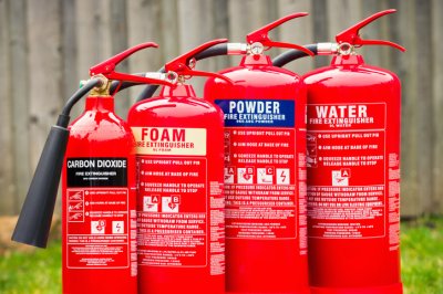 Fire Extinguisher (ถังดับเพลิง)  อุปกรณ์ระงับเหตุเพลิงไหม้