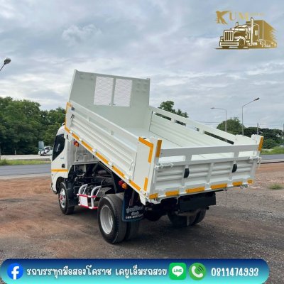 เข้าใหม่! รถหกล้อดั้มพ์ 3 คิว สภาพใหม่เอี่ยม ไมล์น้อยมาก ปี 66 เครื่องยนต์ 150 แรงม้า