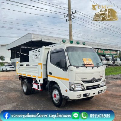 เข้าใหม่! รถหกล้อดั้มพ์ 3 คิว สภาพใหม่เอี่ยม ไมล์น้อยมาก ปี 66 เครื่องยนต์ 150 แรงม้า
