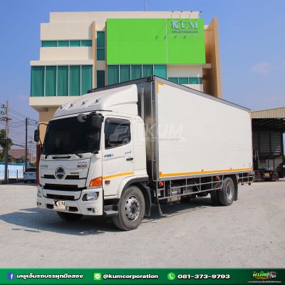 สด ลด VAT รีบจอง หกล้อตู้เย็น HINO VICTOR 500 240 แรงม้า ปี 65