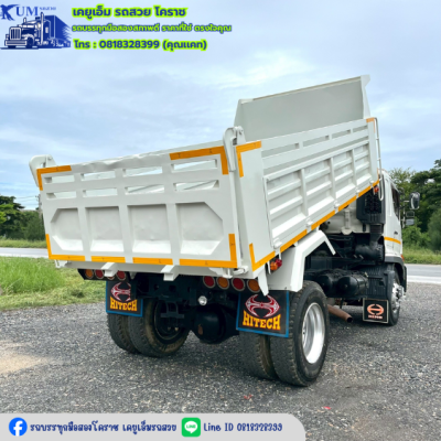 หกล้อดั้มพ์ HINO 260 เเรง รถปี 60
