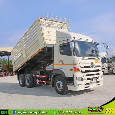 ผ่อน ลด ดอก สิบล้อดั้มพ์ HINO VICTOR 500 344 แรงม้า ปี 66