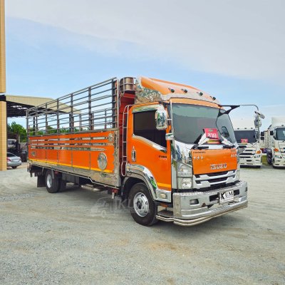 หกล้อคอก ISUZU FRR 210 แรงม้า ปี 63 พื้นสแตนเลสไม่เป็นสนิม สวยจัดคันนี้