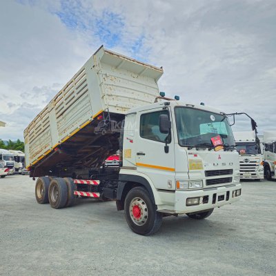 สิบล้อดั๊มพ์ FUSO FV5 380 แรงม้า ปี 62