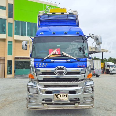 สิบล้อดั๊มพ์ HINO FM 344 แรงม้า ปี 66 ดั๊มพ์เกษตรชุดใหญ่คนนิยมใช้