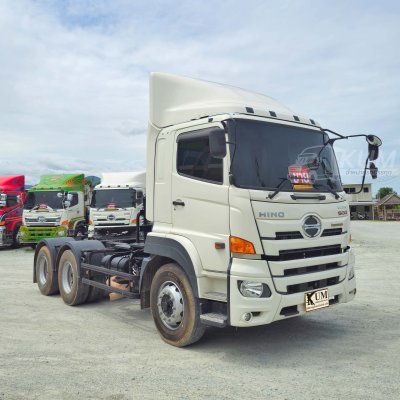 สิบล้อหัวลาก HINO FM 344 แรงม้า ปี 66 ปีใหม่ ไมล์แสนต้นๆ