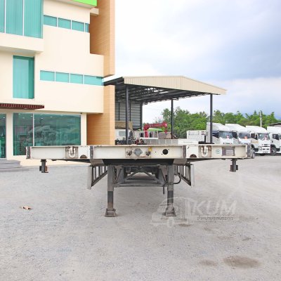 หางพื้นเรียบ สามเพลา อู่สามมิตร ปี 64