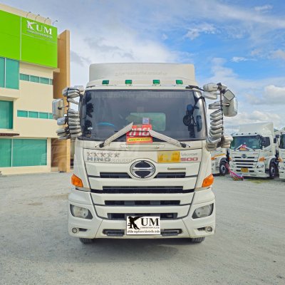 ซื้อหัวคู่หางช่วยดาวน์ 120,000 สิบล้อหัวลาก HINO VICTOR 500 344 แรงม้า ปี 59