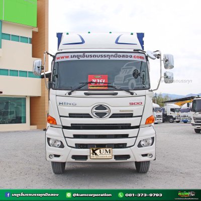 สิบสองล้อตู้หกบาน HINO GY2P 380 แรงม้า ปี 65 สิบสองล้อตู้หกบาน HINO GY2P 380 แรงม้า ปี 65