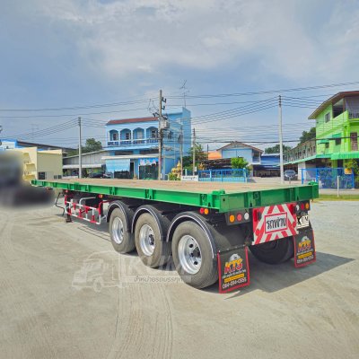 หางพื้นเรียบ สามเพลา อู่ RCK ปี 60