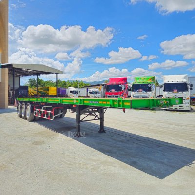 หางพื้นเรียบ สามเพลา อู่ RCK ปี 66