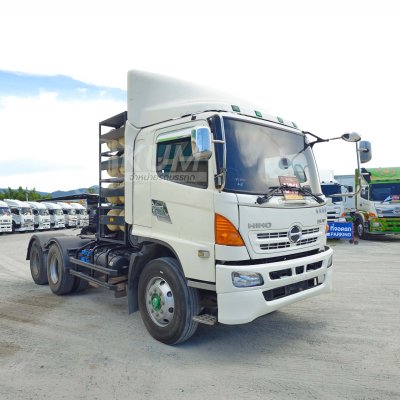 สิบล้อหัวลากแก๊ส HINO FM2P 360 แรง ปี 57