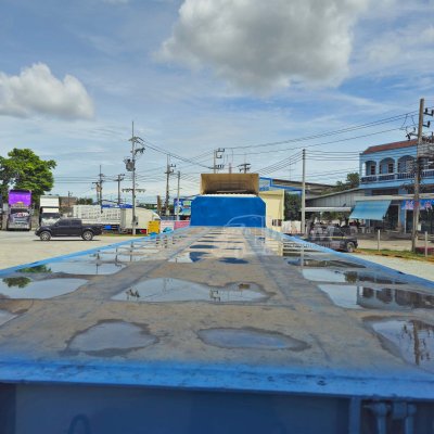 หางพื้นเรียบ สามเพลา มีบังเกอร์ อู่ RCK ปี 64