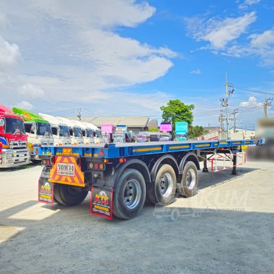 หางพื้นเรียบ สามเพลา อู่ WAFA ปี 65