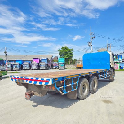 สิบล้อพื้นเรียบ ISUZU FVM 240 แรง ปี 61