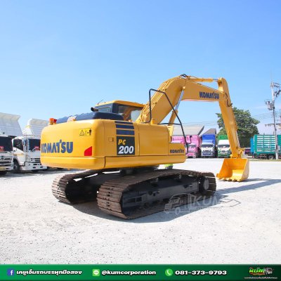 ถูกที่สุด รถแบ็คโฮ KOMATSU PC200-7 150 แรงม้า ปี48 พร้อมใช้งาน ถูกที่สุด รถแบ็คโฮ KOMATSU PC200-7 150 แรงม้า ปี48 พร้อมใช้งาน