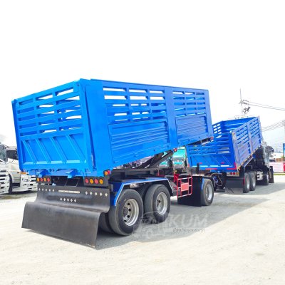 ISUZU FXZ 360 แรงม้า ปี 66 + หางดั้มพ์ สามเพลา อู่เดอะฟินิกซ์ ปี 65