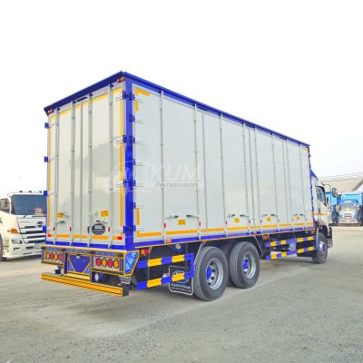 สิบล้อตู้ ISUZU FVM 240 แรง ปี 2560