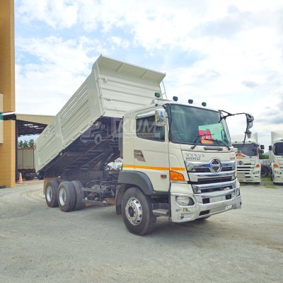 สิบล้อดั้มพ์ HINO FM1A 344 แรง ปี 2560