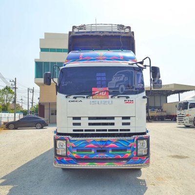 **ใช้เงินออกรถ 200000** สิบสองล้อดั้มพ์ ISUZU FYH 360 แรง ปี 2555