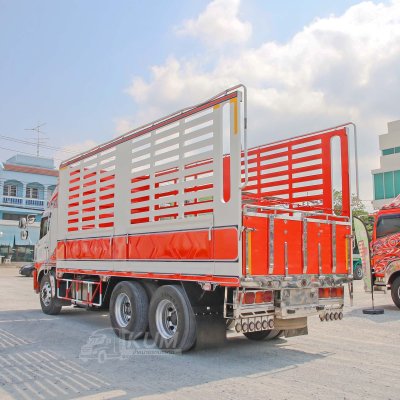 สิบล้อคอก HINO FL8J 260 แรง ปี 2559