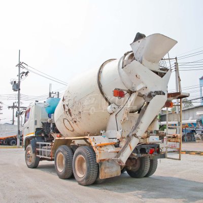 สิบล้อโม่ปูน HINO FM1A 330 แรง ปี 2556