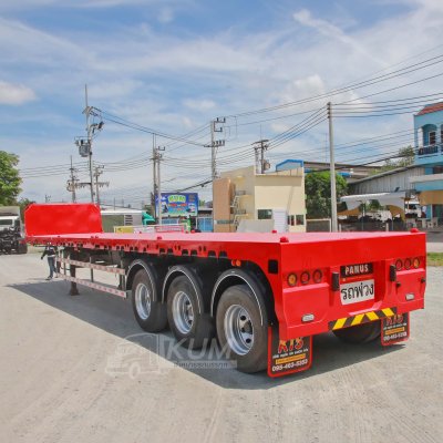 หางพื้นเรียบ สามเพลา อู่พนัส ปี 2566