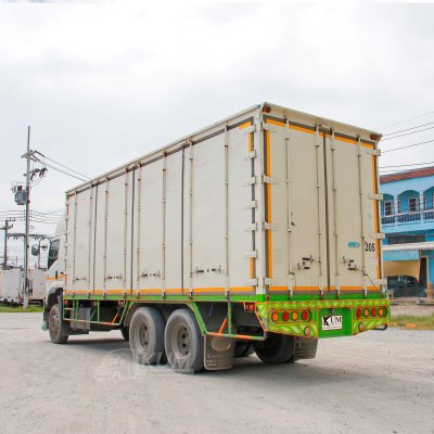 ‼️ดอกเบี้ยพิเศษ 25 สตางค์ต่อเดือน‼️สิบล้อตู้สิบบาน ISUZU FVM 240 แรง ปี 2565