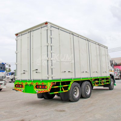 ‼️ดอกเบี้ยพิเศษ 25 สตางค์ต่อเดือน‼️สิบล้อตู้สิบบาน ISUZU FVM 240 แรง ปี 2565