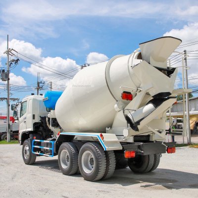 สิบล้อโม่ปูน HINO FM1A 330 แรง ปี 2555