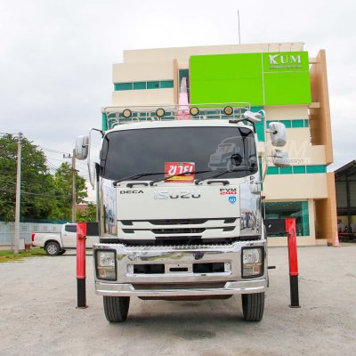 สิบล้อเครน ISUZU FVM 240 แรง ปี 2560