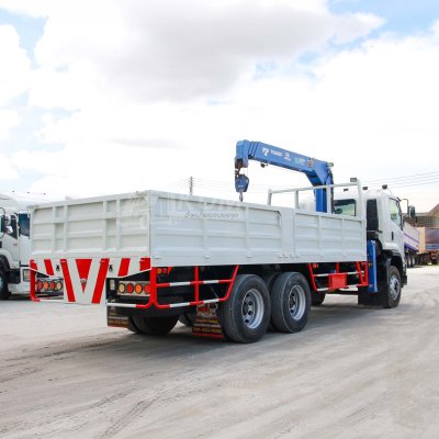 สิบล้อเครน ISUZU FVM 300 แรง ปี 2560