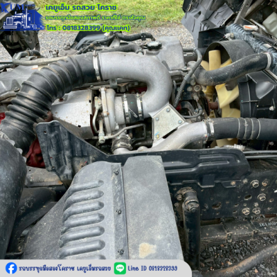 หกล้อดั้มพ์ HINO 260 เเรง รถปี 60