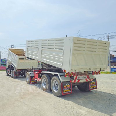 ผ่อน ลด ดอก สิบล้อดั้มพ์ HINO VICTOR 500 344 แรงม้า ปี 65 +หางดั้มพ์ สามเพลา อู่เดอะฟีนิกซ์ ปี 65