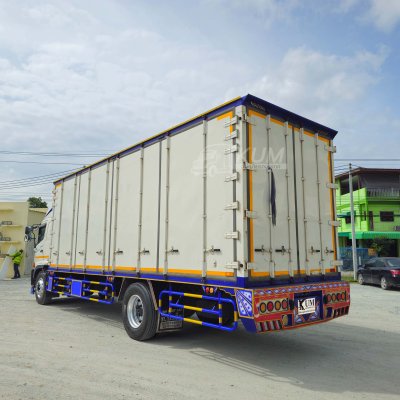หกล้อตู้สิบบาน HINO FG 240 แรงม้า ปี 64 ไมล์น้อย
