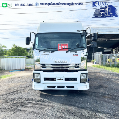 รถสภาพพร้อมใช้งาน รถหกล้อกระบะคอกสูง FTR 240 ปี 54