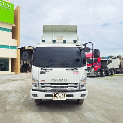 สด ลด VAT หกล้อดั้มพ์ ISUZU FRR 210 แรงม้า ปี 65 คันนี้ไมล์น้อย ยางใหม่