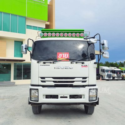 หกล้อดั้มพ์ ISUZU FTR 240 แรงม้า ปี 65 ดั๊มพ์ดิน หิน ทรายได้ทุกงาน