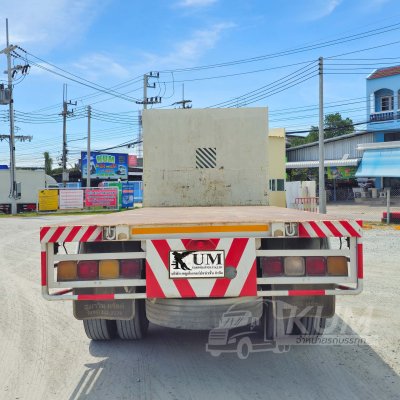 ISUZU FVZ 300 แรงม้า ปี 57 รถบรรทุก 10ล้อ พื้นเรียบ