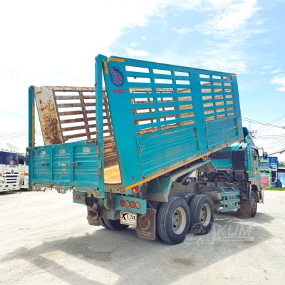 สีสวยมาก ดั๊มพ์เกษตร ISUZU FXZ 360 แรงม้า ปี 66