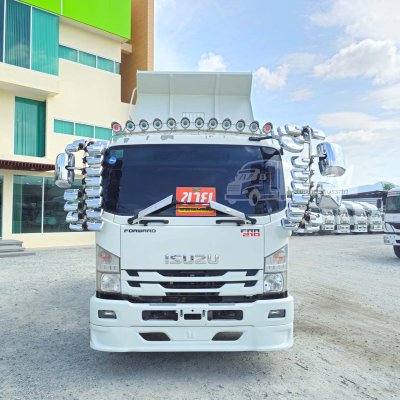 หกล้อดั้มพ์ ISUZU FRR 210 แรงม้า ปี 64 คนตามหาเยอะสุด