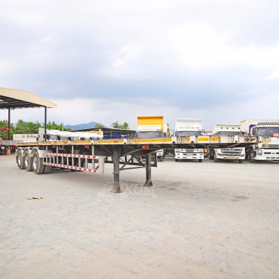 หางพื้นเรียบ สามเพลา อู่สามมิตร ปี 64